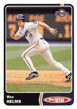 2003 Topps Total #145 Wes Helms Front