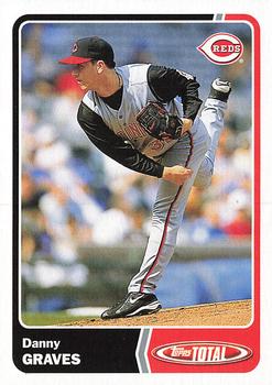 2003 Topps Total #316 Danny Graves Front