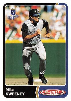 2003 Topps Total #389 Mike Sweeney Front