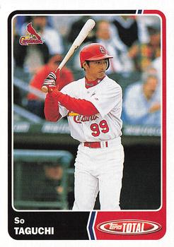 2003 Topps Total #465 So Taguchi Front