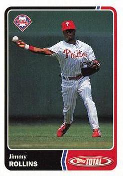 2003 Topps Total #481 Jimmy Rollins Front