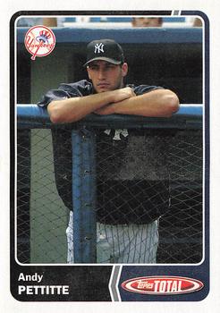 2003 Topps Total #515 Andy Pettitte Front