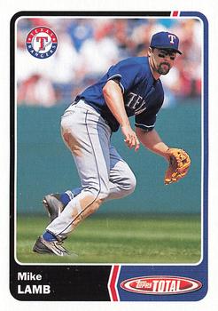 2003 Topps Total #540 Mike Lamb Front