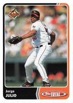 2003 Topps Total #554 Jorge Julio Front