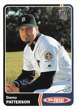 2003 Topps Total #594 Danny Patterson Front