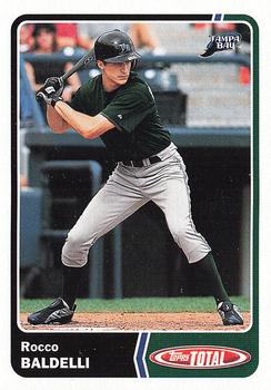 2003 Topps Total #640 Rocco Baldelli Front