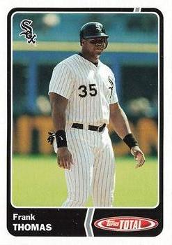 2003 Topps Total #734 Frank Thomas Front