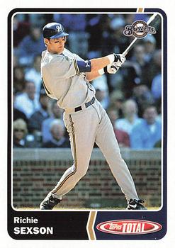 2003 Topps Total #765 Richie Sexson Front