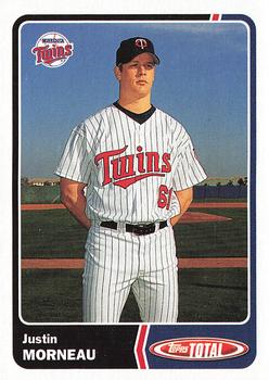 2003 Topps Total #773 Justin Morneau Front