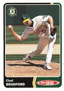 2003 Topps Total #796 Chad Bradford Front