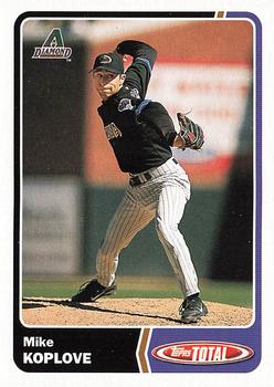 2003 Topps Total #822 Mike Koplove Front