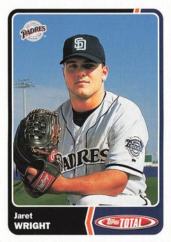 2003 Topps Total #837 Jaret Wright Front