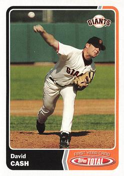 2003 Topps Total #912 David Cash Front