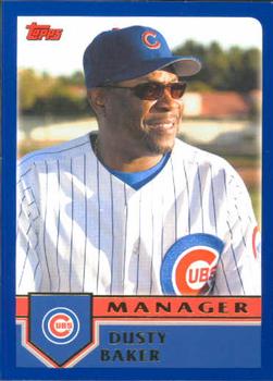 2003 Topps Traded & Rookies #T116 Dusty Baker Front