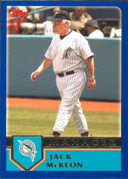 2003 Topps Traded & Rookies #T119 Jack McKeon Front