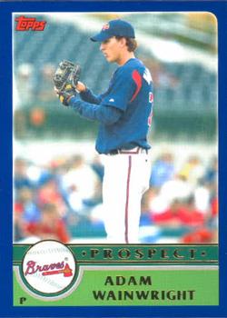 2003 Topps Traded & Rookies #T159 Adam Wainwright Front