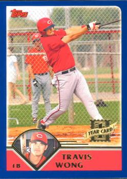 2003 Topps Traded & Rookies #T207 Travis Wong Front
