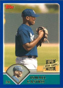 2003 Topps Traded & Rookies #T244 Ismael Castro Front