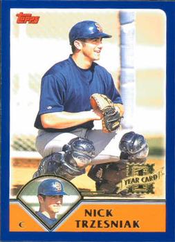 2003 Topps Traded & Rookies #T269 Nick Trzesniak Front
