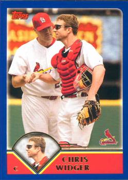 2003 Topps Traded & Rookies #T33 Chris Widger Front