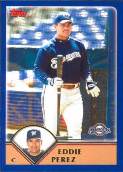 2003 Topps Traded & Rookies #T86 Eddie Perez Front