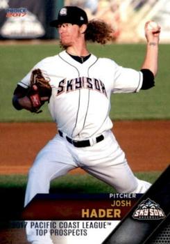 2017 Choice Pacific Coast League Top Prospects #5 Josh Hader Front