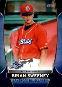 2016 Choice Lakewood BlueClaws #30 Brian Sweeney Front