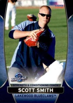 2016 Choice Lakewood BlueClaws #33 Scott Smith Front