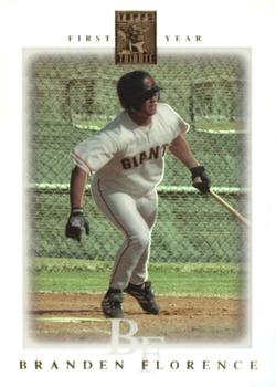 2003 Topps Tribute Contemporary #94 Branden Florence Front