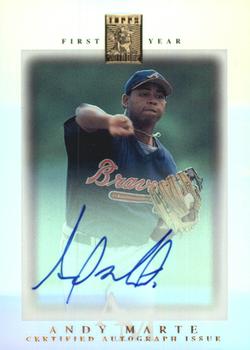 2003 Topps Tribute Contemporary #105 Andy Marte Front