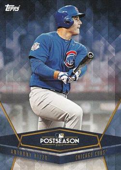 2017 Topps On-Demand Postseason Heroes & Current Stars #9 Anthony Rizzo Front