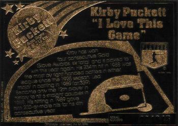 1992-98 ProMint #4 Kirby Puckett Back
