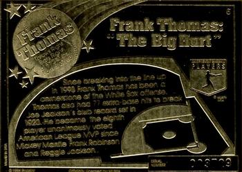 1992-98 ProMint #6 Frank Thomas Back