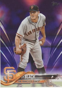 2018 Topps - Purple #165 Ty Blach Front