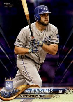 2018 Topps - Purple #173 Mike Moustakas Front
