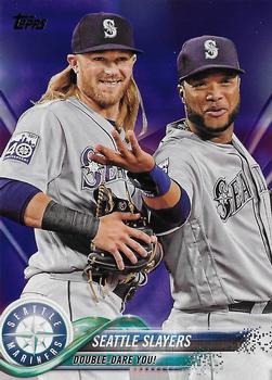 2018 Topps - Purple #205 Seattle Slayers Front