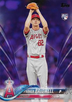 2018 Topps - Purple #322 Parker Bridwell Front