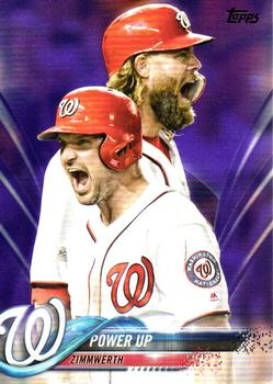 2018 Topps - Purple #379 Power Up Front