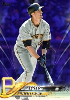 2018 Topps - Purple #631 David Freese Front