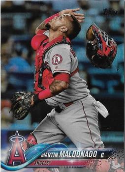 2018 Topps - Rainbow Foil #24 Martin Maldonado Front