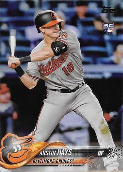 2018 Topps - Rainbow Foil #62 Austin Hays Front