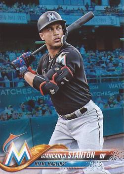 2018 Topps - Rainbow Foil #100 Giancarlo Stanton Front