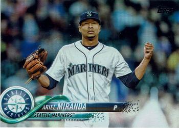 2018 Topps - Rainbow Foil #116 Ariel Miranda Front
