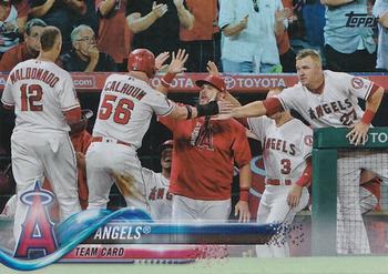 2018 Topps - Rainbow Foil #119 Los Angeles Angels Front