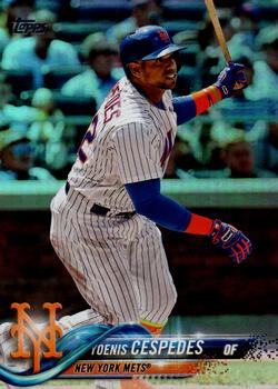 2018 Topps - Rainbow Foil #125 Yoenis Cespedes Front