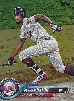 2018 Topps - Rainbow Foil #127 Byron Buxton Front