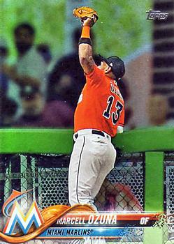 2018 Topps - Rainbow Foil #132 Marcell Ozuna Front