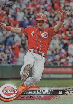 2018 Topps - Rainbow Foil #153 Scooter Gennett Front