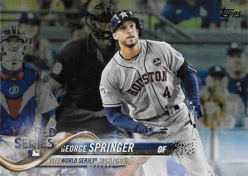 2018 Topps - Rainbow Foil #154 George Springer Front