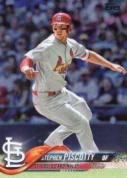 2018 Topps - Rainbow Foil #158 Stephen Piscotty Front